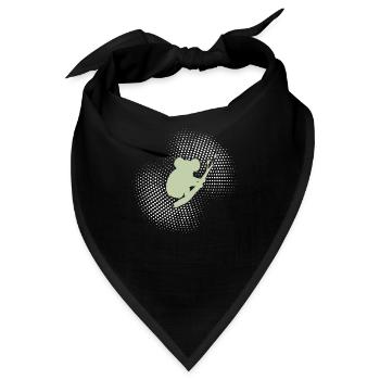 Koala - Bandana - Schwarz - Vorne