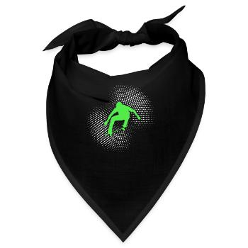 Skateboarding - Bandana - Schwarz - Vorne