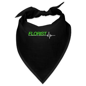 Florist - Bandana - Schwarz - Vorne