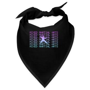 Kampfsport - Bandana - Schwarz - Vorne