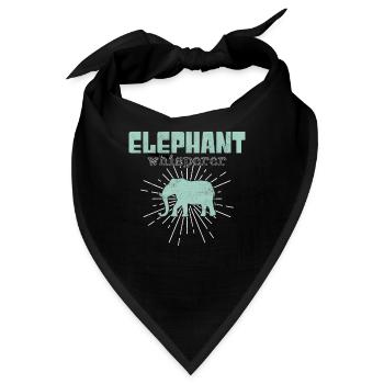 elephant whisperer - Bandana - Schwarz - Vorne