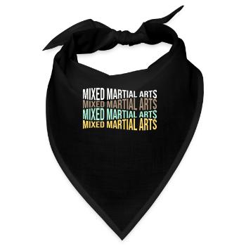 mma - Bandana - Schwarz - Vorne