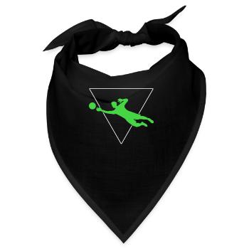 Torwart - Bandana - Schwarz - Vorne