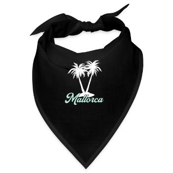 Mallorca - Bandana - Schwarz - Vorne