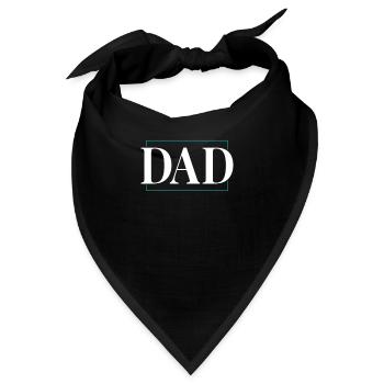 dad - Bandana - Schwarz - Vorne