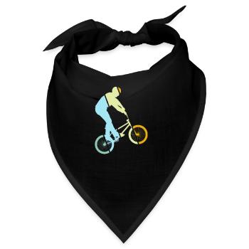 BMX Retro - Bandana - Schwarz - Vorne