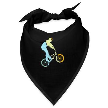 BMX Retro - Bandana - Schwarz - Vorne