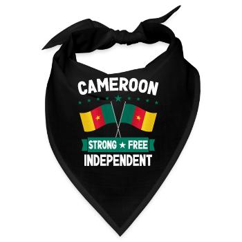 Kamerun - Bandana - Schwarz - Vorne