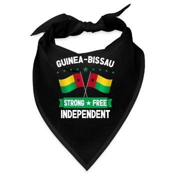 Guinea-Bissau - Bandana - Schwarz - Vorne