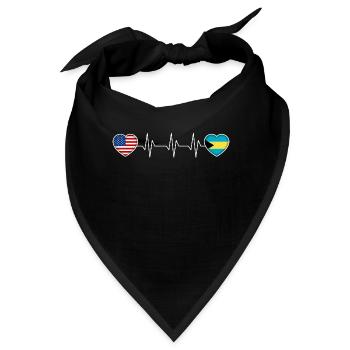 Bahamas - Bandana - Schwarz - Vorne