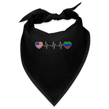 Dagestan - Bandana - Schwarz - Vorne