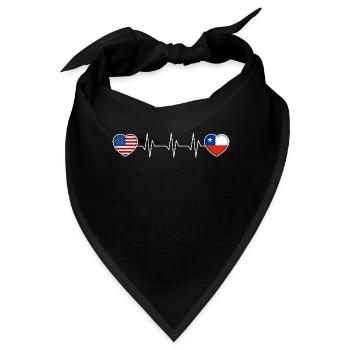 Chile - Bandana - Schwarz - Vorne