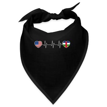 Zentralafrikanische Republik - Bandana - Schwarz - Vorne