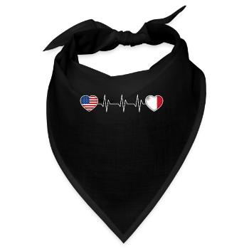 Malta - Bandana - Schwarz - Vorne
