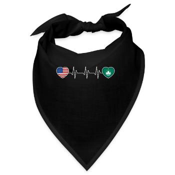 Macau - Bandana - Schwarz - Vorne