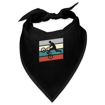 BMX Retro - Bandana - Schwarz - Vorne