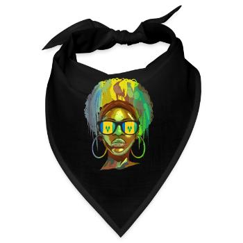 St. Vincent und die Grenadinen - Bandana - Schwarz - Vorne