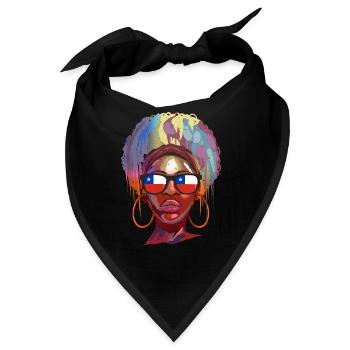Chile - Bandana - Schwarz - Vorne