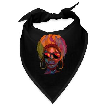Papua-Neuguinea - Bandana - Schwarz - Vorne