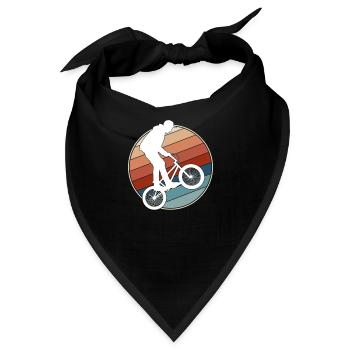 BMX retro - Bandana - Schwarz - Vorne