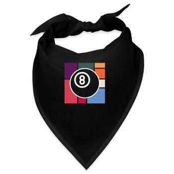 Billiards - Bandana - Schwarz - Vorne