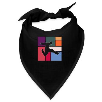 Parkour - Bandana - Schwarz - Vorne