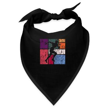 Joggen - Bandana - Schwarz - Vorne