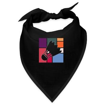 Federball - Bandana - Schwarz - Vorne