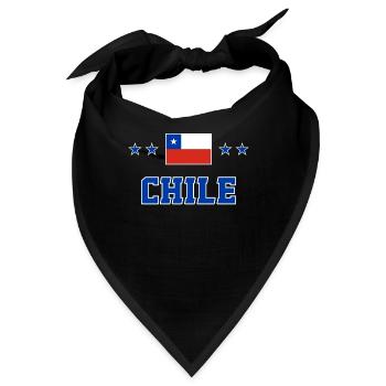 Chile - Bandana - Schwarz - Vorne