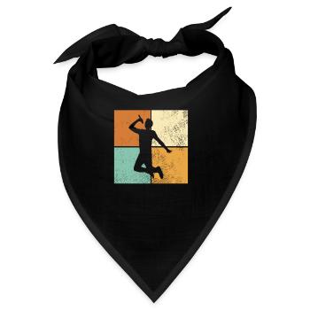 Singen - Bandana - Schwarz - Vorne