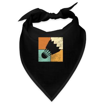 Federball - Bandana - Schwarz - Vorne