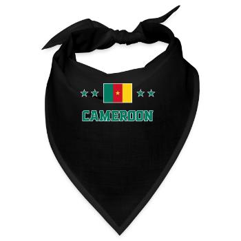 Kamerun - Bandana - Schwarz - Vorne