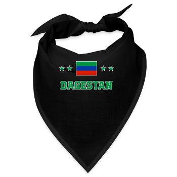 Dagestan - Bandana - Schwarz - Vorne