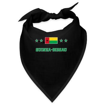 Guinea-Bissau - Bandana - Schwarz - Vorne