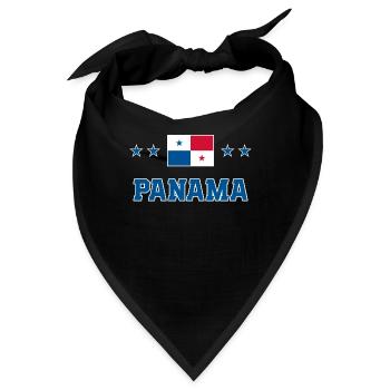 Panama - Bandana - Schwarz - Vorne