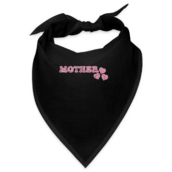 Mutter - Bandana - Schwarz - Vorne