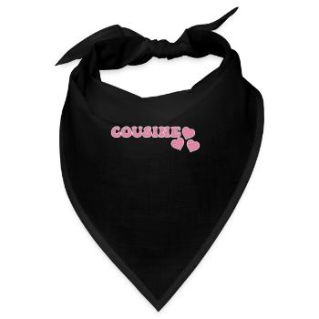 Cousine - Bandana - Schwarz - Vorne
