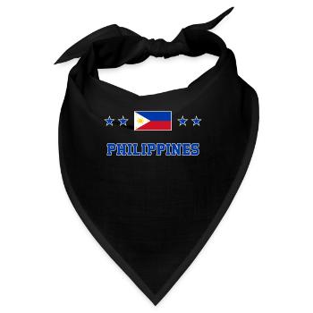Philippinen - Bandana - Schwarz - Vorne