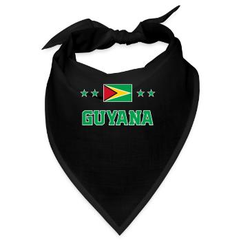 Guyana - Bandana - Schwarz - Vorne