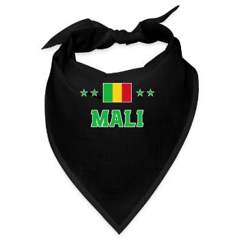 Mali - Bandana - Schwarz - Vorne