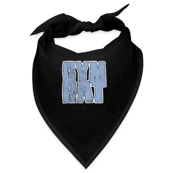 gym rat - Bandana - Schwarz - Vorne