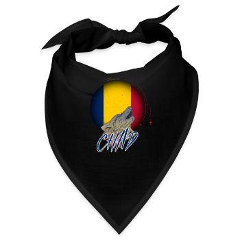 Tschad - Bandana - Schwarz - Vorne