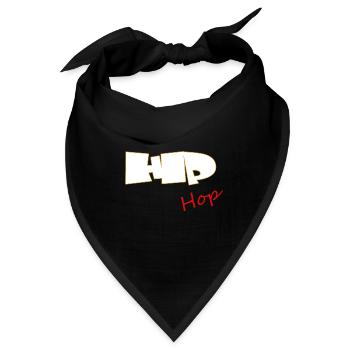 Hip Hop Rap hip hop - Bandana - Schwarz - Vorne