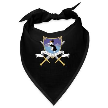 Corgi Corgi Hund - Bandana - Schwarz - Vorne