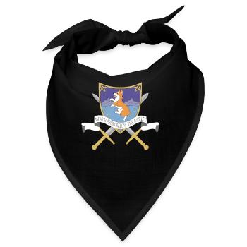 Corgi Corgi Hund - Bandana - Schwarz - Vorne