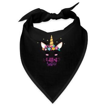 Kleinste Schwester - Bandana - Schwarz - Vorne
