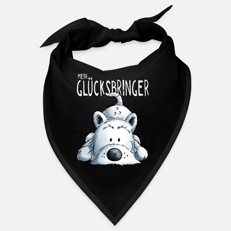 Mein Glücksbringer - Westie - Terrier - Hund Bandana