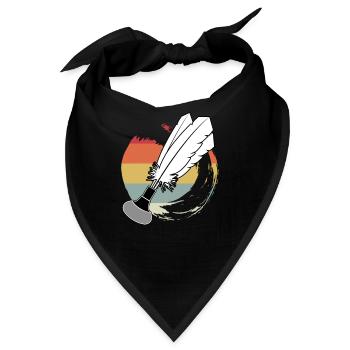 Indiaca Volleyball Vintage Südamerika - Bandana - Schwarz - Vorne