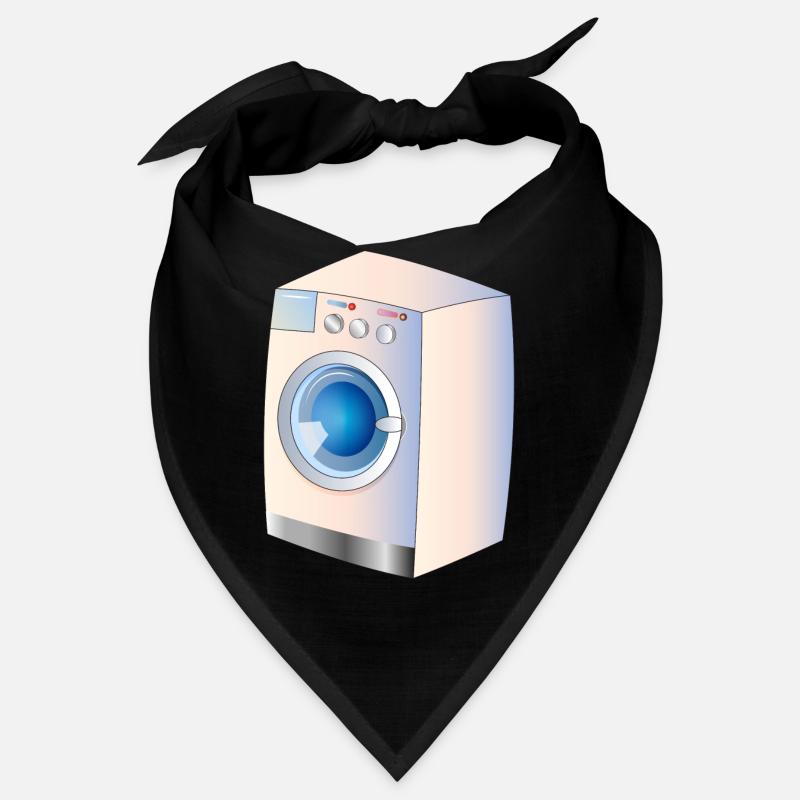 Washing machine in comic style for fresh ideas Bandana