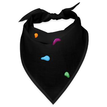 klettern bouldern boulderfelsen freiklettern - Bandana - Schwarz - Vorne